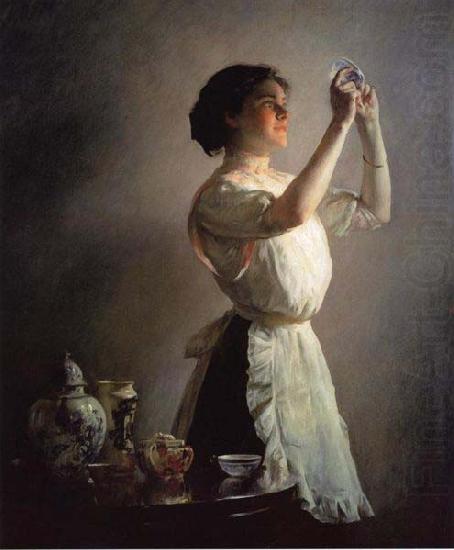 Joseph Decamp The Blue Cup china oil painting image